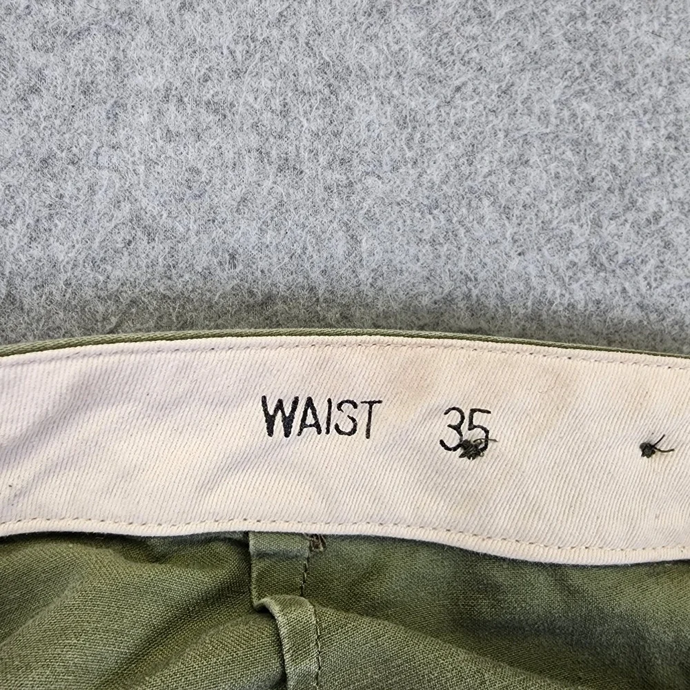 Wallace & Barnes Mens 35 Utility Shorts Green Military Army OG 107 Camp Fatigue